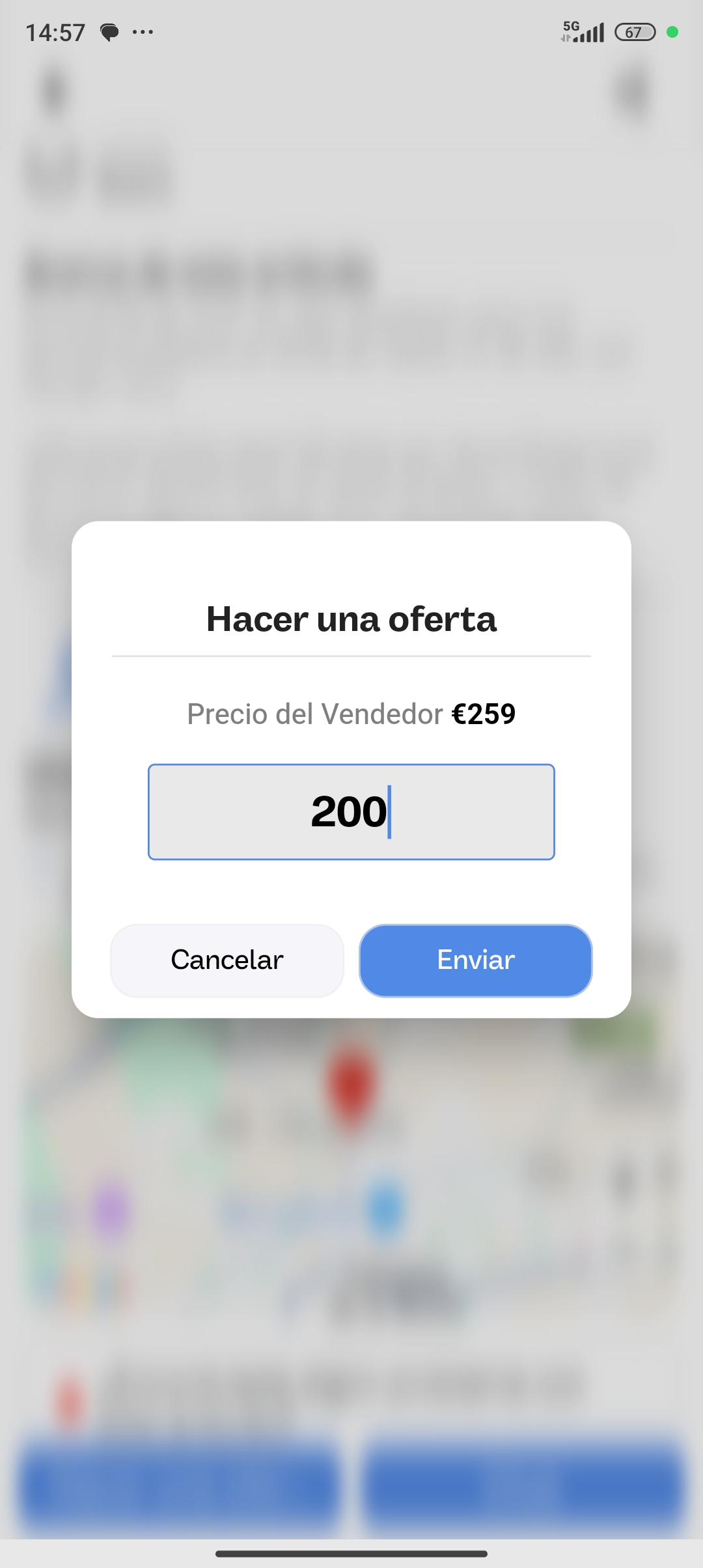 Envía ofertas