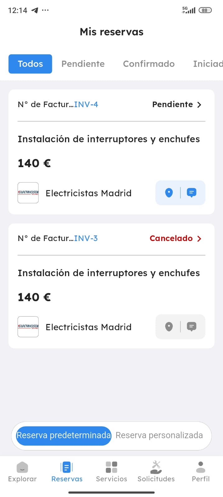 Gestiona tus reservas